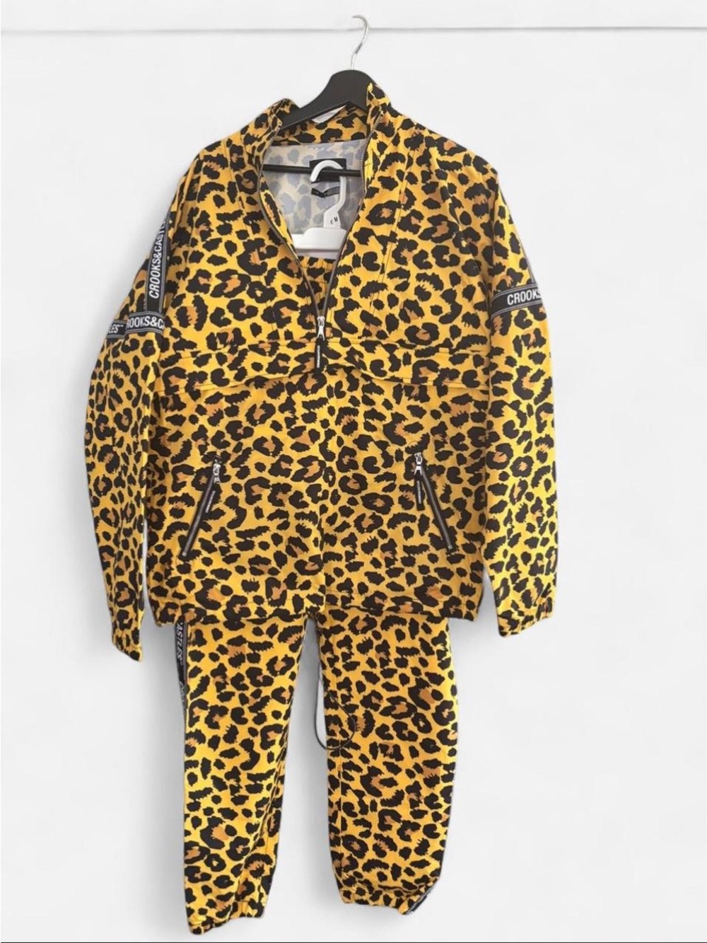 Crooks & Castles Leopard Tracksuit Set Fall 2019 Photo Sample men’s  Size L